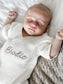 Unisex Wrap Romper | White