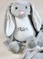 Bunny Rabbit Embroidered Name Teddy