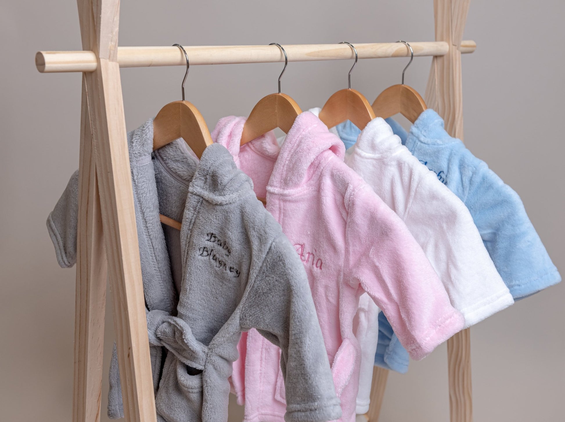 Pink Luxury Personalised Kids Dressing Gown | The Gray Bear Company TheGrayBearCompany Pink Luxury Personalised Kids Dressing Gown | The Gray Bear Company TheGrayBearCompany