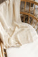 Textured Knitted Blanket | Sand