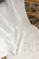 Textured Knitted Blanket | White