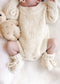 Textured Romper | Sand