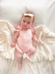 Blossom Pink Bow Romper