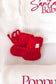 Red Booties / Socks | Christmas Collection