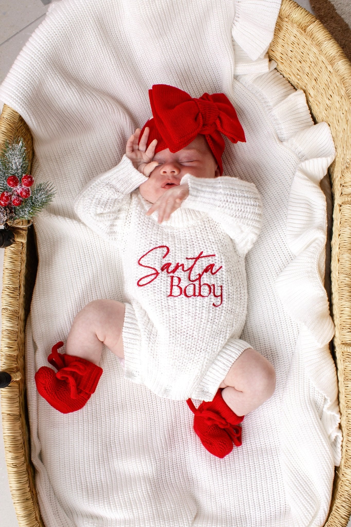 Santa Baby Christmas Romper