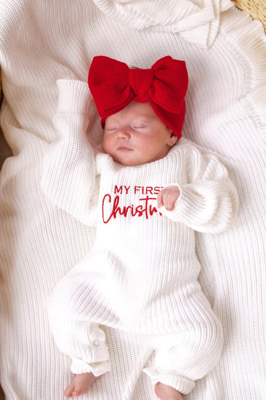 My First Christmas | Full Length Romper