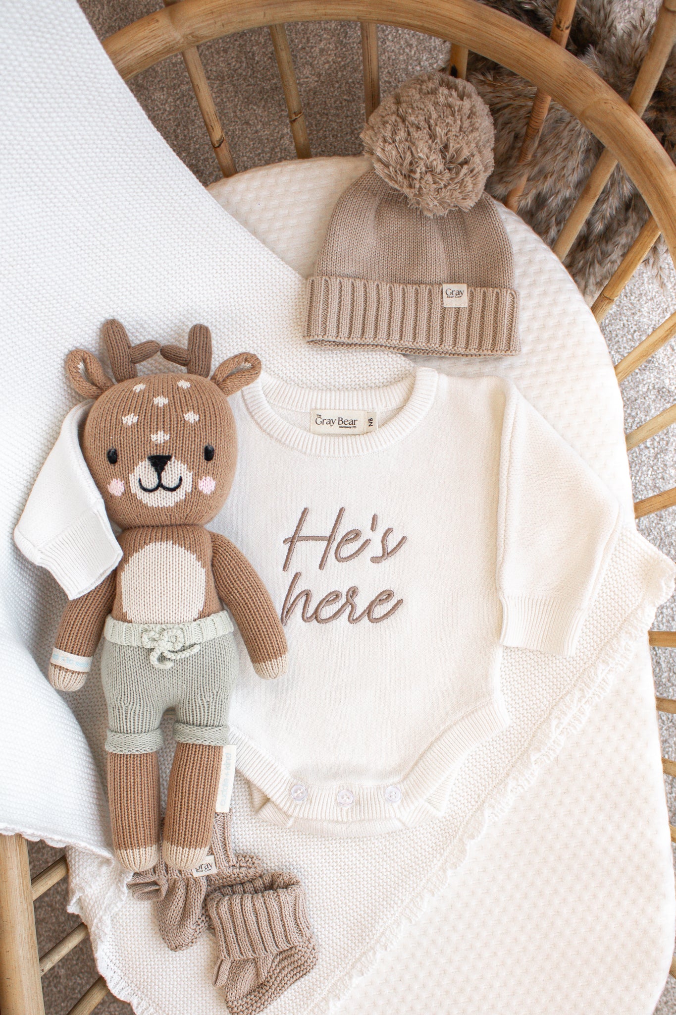 Personalised Unisex Romper | White