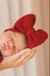 Red Head bow | Christmas Collection