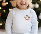 Personalised Baby Christmas Sleepsuit / jumper