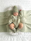 Personalised Unisex Romper | Sage Green
