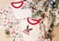 Christmas Kids Reindeer Personalised Embroidered Pyjamas Set