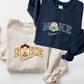 Woody and Buzz Character Embroidered Sweatshirts