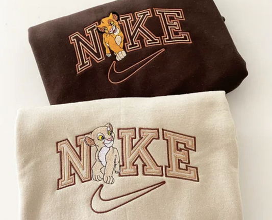 Simba + Nala Character Sweatshirts