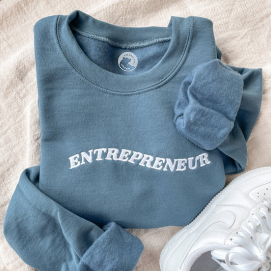 Entrepreneur Embroidered Sweatshirt