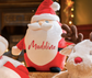 Christmas Kids Personalised Embroidered Santa Teddy