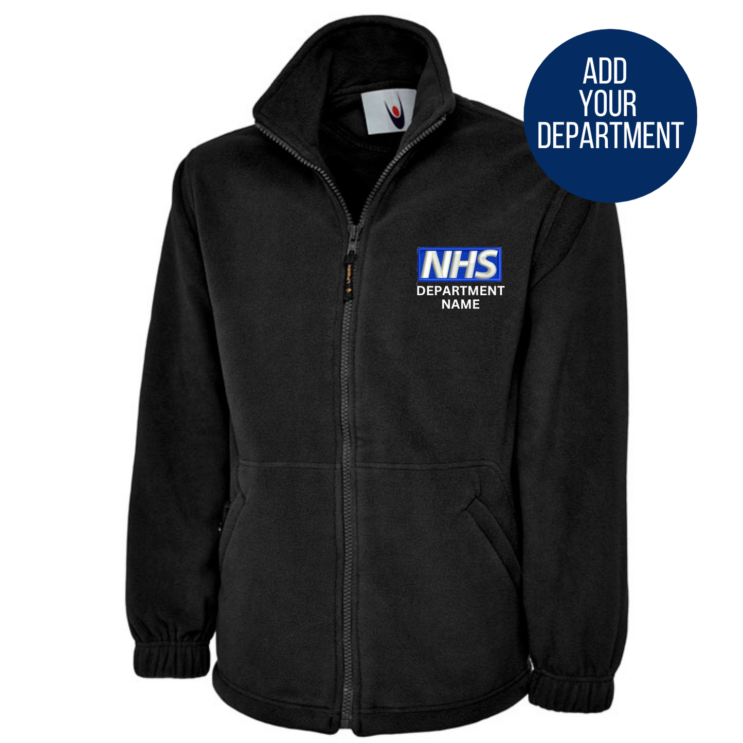 NHS Fleece - Custom Department or Hospital Name